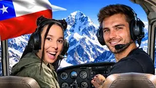 Volando sobre la CORDILLERA DE LOS ANDES en CHILE ¡Impactante!