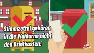 Warum Sie an der Wahlurne w&auml;hlen sollten!
