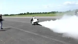 You wont believe how fast a steam powered bike is