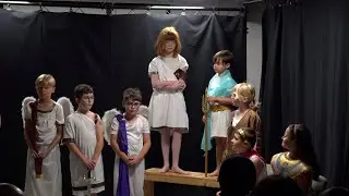 Repr&eacute;sentation de l'atelier th&eacute;&acirc;tre primaire &agrave; la m&eacute;diath&egrave;que - 27 juin 2025