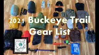 The Buckeye Trail (1440 miles) Ohio Multi-Week Solo Section Hiking Gear List 2021
