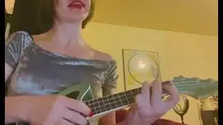 gold flake paint (Jenny Janetzke) covers The Shins on ukulele