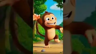 The Silly Monkey DanceㅣMewMew😻 Kids #shorts #shortvideo  #kidsfunny #kidssong #kidscartoon #kids