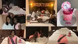 Wedding VLOG: Atiku Abubakar Daughter's Bridal shower, Bridesmaids fittings,Bridesmaids booze party🍸