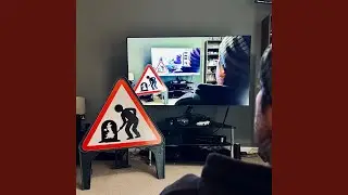 People watching people watching TV