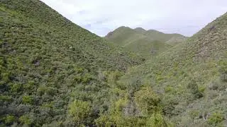 Using a drone to scout the trails