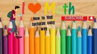 How to Find Factors🔥🔥 | Factorization Trick |  #shorts #mathstrickBisma math folder&English subject