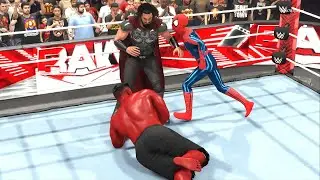 175. spider man & thor redhulk superhero wwe,Best Marvel's Avengers Tag Teams | Elimination Match