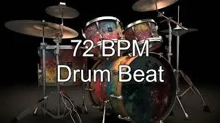 72 BPM Funk Drum Beat