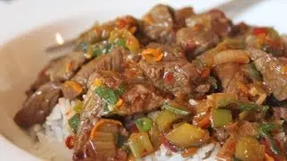 Orange Zest Beef - Quick Spicy Orange Beef - Easy Low-Fat Alternative to Chinese Take-Out