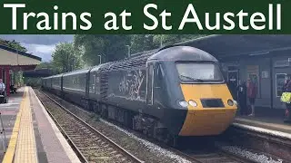 Trains at St Austell (CML)05/05/2025
