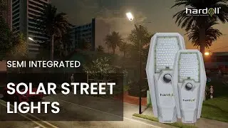 New Hardoll Semi Integrated Solar Street Light (SSL-INT) | Waterproof LED Lamp | Solar LED Lights