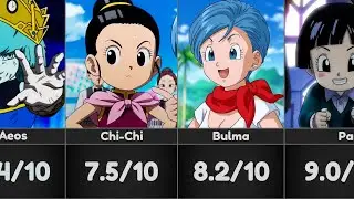 Most Beautiful Female Characters in Dragon Ball 🌸