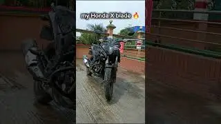 Honda X blade modification 🔥 #mybike #xblade #Honda #black #🔥