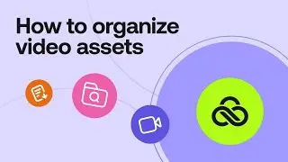 How to Organize Video Assets Like a Pro