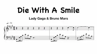 Lady Gaga, Bruno Mars - Die With A Smile Sheet Music