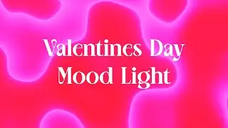 Valentines Day Mood Light | Relaxing Background Screensaver [1 Hour, 4K]