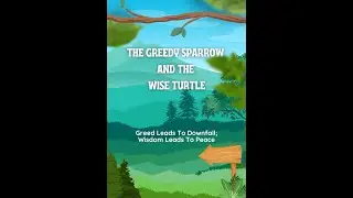 Pip the Greedy Sparrow and Bruno the Wise Turtle | Sharing is Caring | Little Gems