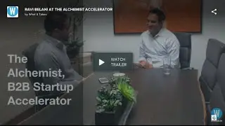 What It Takes: Ravi Belani at The Alchemist Accelerator. By Tommaso Di Bartolo