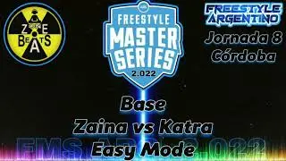 Base Zaina vs Katra Easy Mode FMS Argentina 2.022 Jornada 8 C&oacute;rdoba