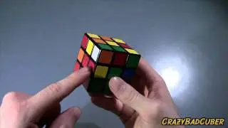 How To Solve A 3X3 Rubiks Cube For Beginners - Second Layer Edges