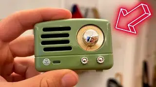 The cutest little magnetic speaker review! (Muzen Magnetic Speaker)
