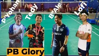 Badminton Seru Sengit Smash Skill Pertandingan PB Glory Bandung