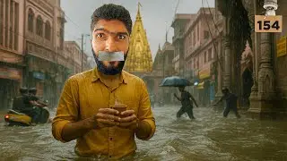 A Silent Day in Varanasi with Flood😳 | ASMR Kashi~ Day154