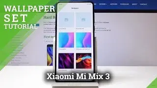 Xiaomi Mi Mix 3 CHANGE WALLPAPER