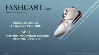 Open a FASHCART Franchise Footwear Store- SELL Premium Brand Shoes at High Discounts- Invest 10 Lacs