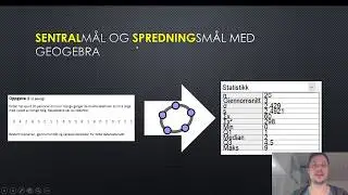 Statistikk med geogebra 2P