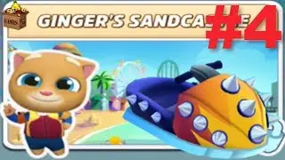 TALKING TOM JETSKI 2^GINGER Sandcastle & 7 CHESTS OPENING*Gameplay For Kid #4
