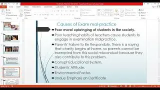 Examination Malpractice