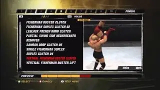 WWE '12 Create-A-Finisher | The Frostbite
