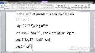 Logarithm chapter 16