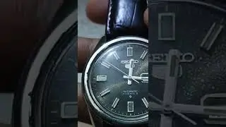 Seiko 5 watch Movement Automatic black dial day date display for sale #seikoautomatic #seikowatch