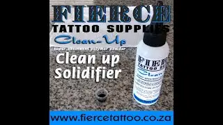 Fierce Tattoo - Clean Up - Liquid Solidifier - Super absorbent powder