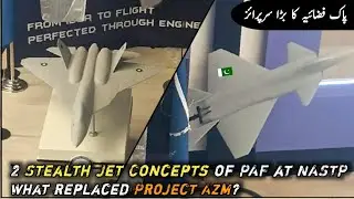 2 Stealth Jet Concepts of PAF | What replaced Project Azm? | AM Raad