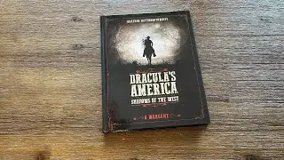 Dracula&rsquo;s America Shadows Of The West rulebook flip through - Miniatures Game
