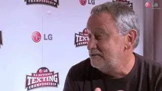 Interview with Bill Couturi&eacute; at the LG US National Texting Championship