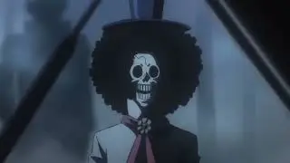 Brook met his captain on illusion made by black maria || One Piece Episode 1043