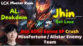 FPX.Deokdam Jhin Senna Bot Lane, Jhin Is Too Strong With The New Update