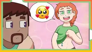 Button Obsession - Minecraft Comic Dub (4 part) | Alex, Steve and Copper Golem | of talalios