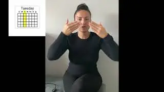 how to sign days of the week - signalong - the little signing workshop