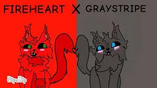 fire x grey. Raven X Barley animation
