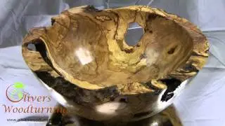 Olive Root Turned Bowl
