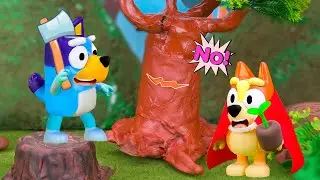 BLUEY Save The Planet! 🌍🔥 Lessons On Climate Change | Recycling & Planting Trees