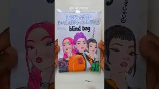 K-pop demon hunters blind bag #kpopdemonhunters #blindbag #sajaboys #papersquishy #shortsfeed #diy