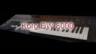 Korg DW8000 sounds...no talking