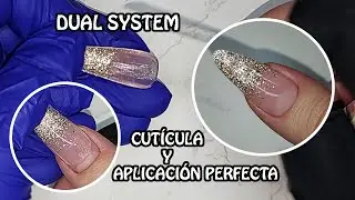 Como Hacer Uñas De POLYGEL Con DUAL SYSTEM FORMS ❣️ Paso a Paso DIFUMINADO Facil y Rapido 💅🏻